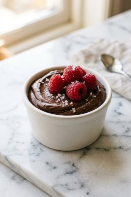 Vegan Chocolate Avocado Mousse