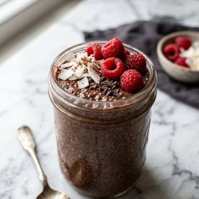Vegan Chocolate Chia Pudding