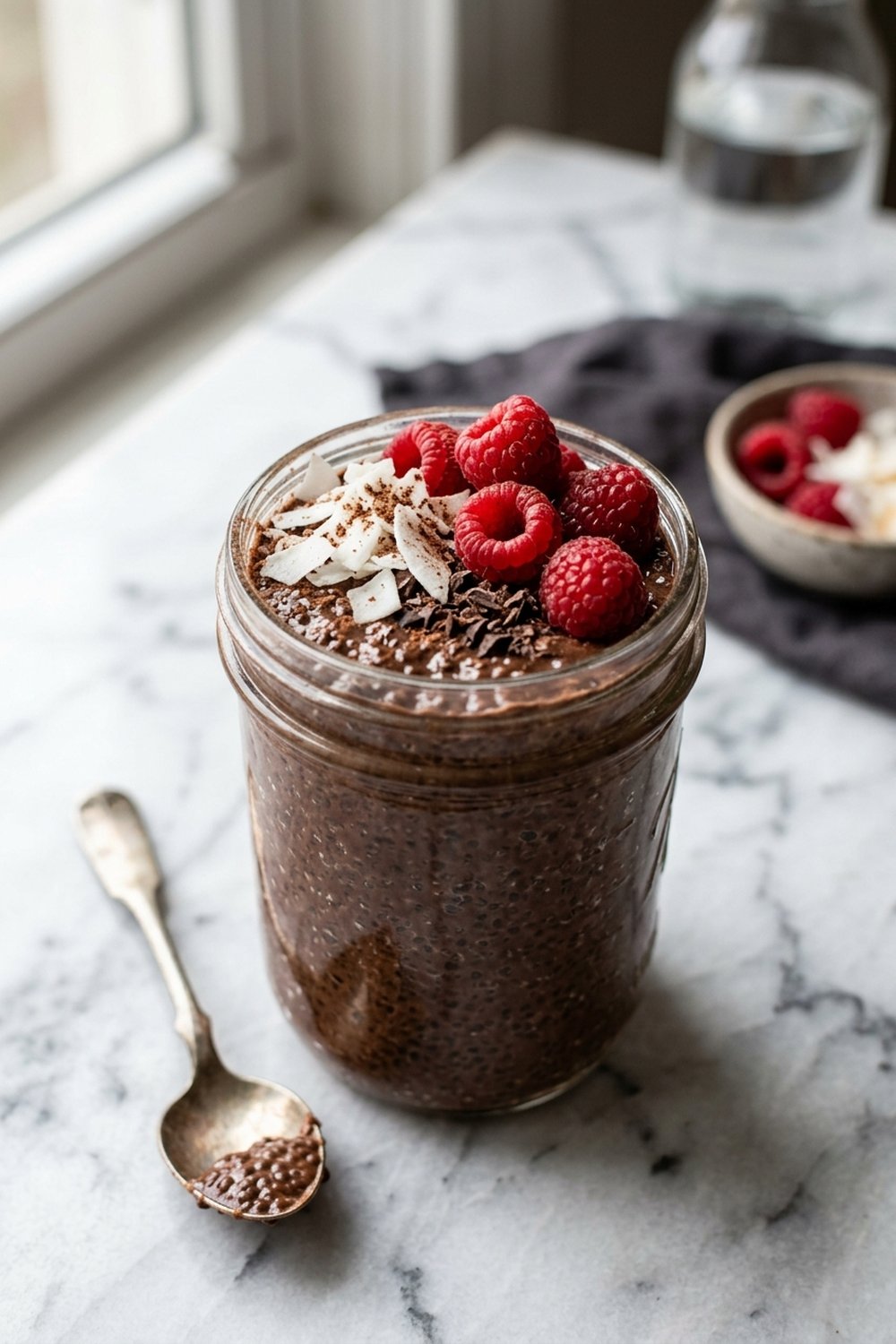 Vegan Chocolate Chia Pudding