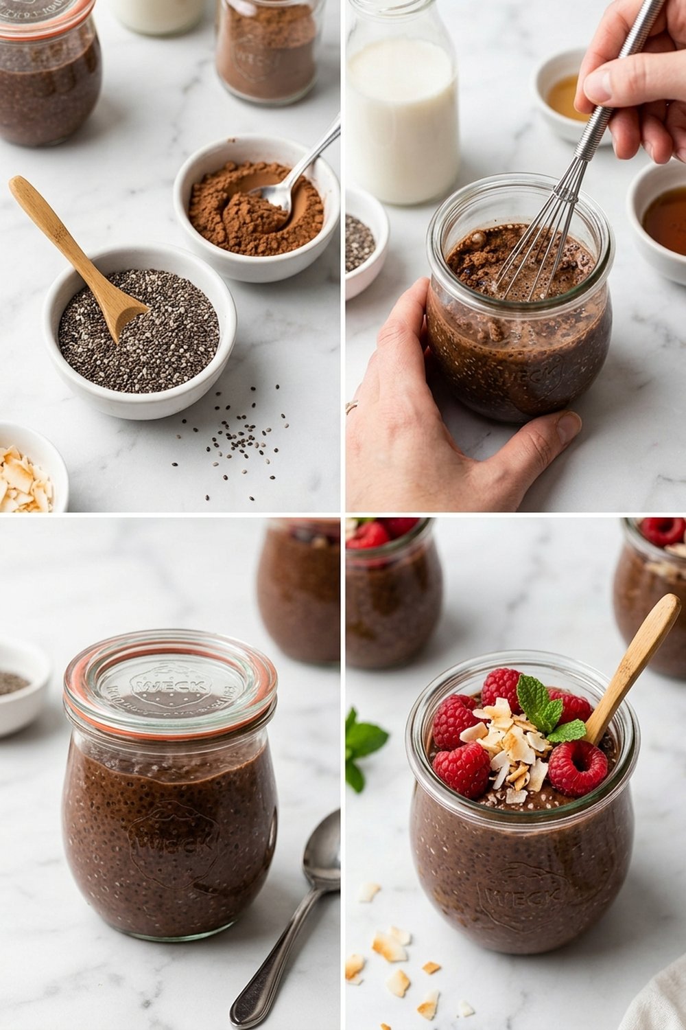 How to make Vegan Chocolate Chia Pudding