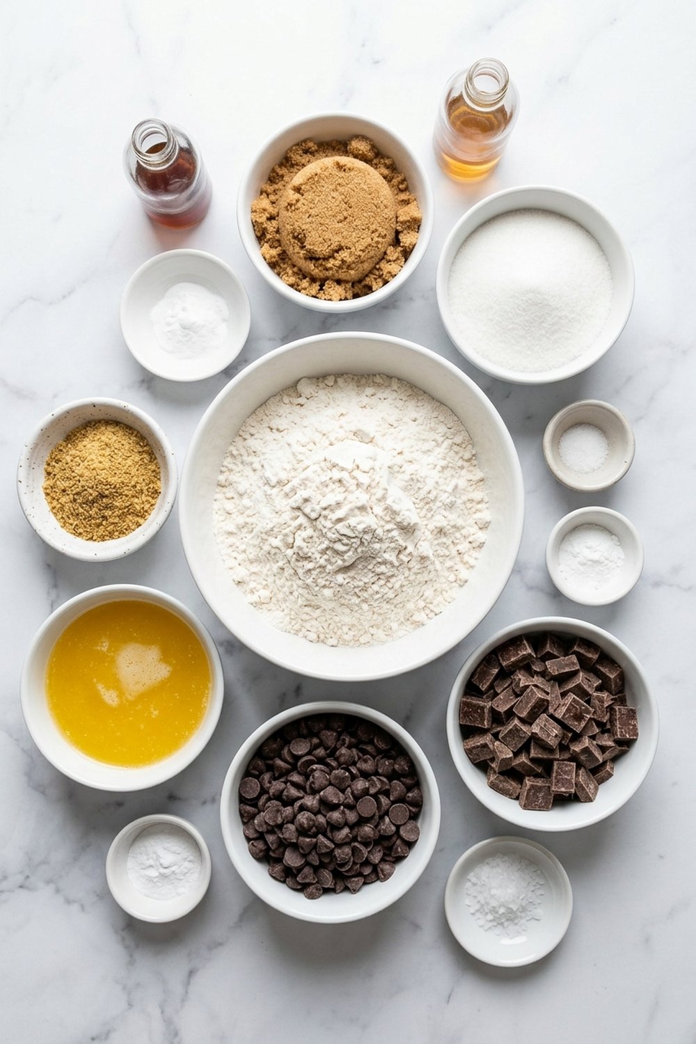 Vegan Chocolate Chip Cookies ingredients