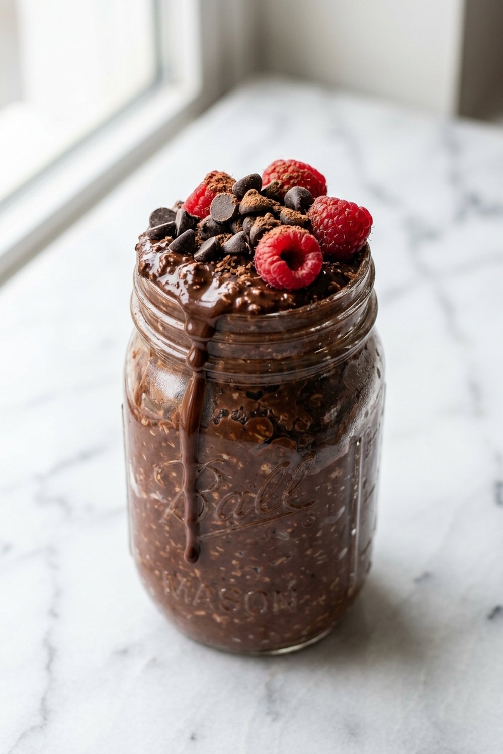 Vegan Chocolate Overnight Oats