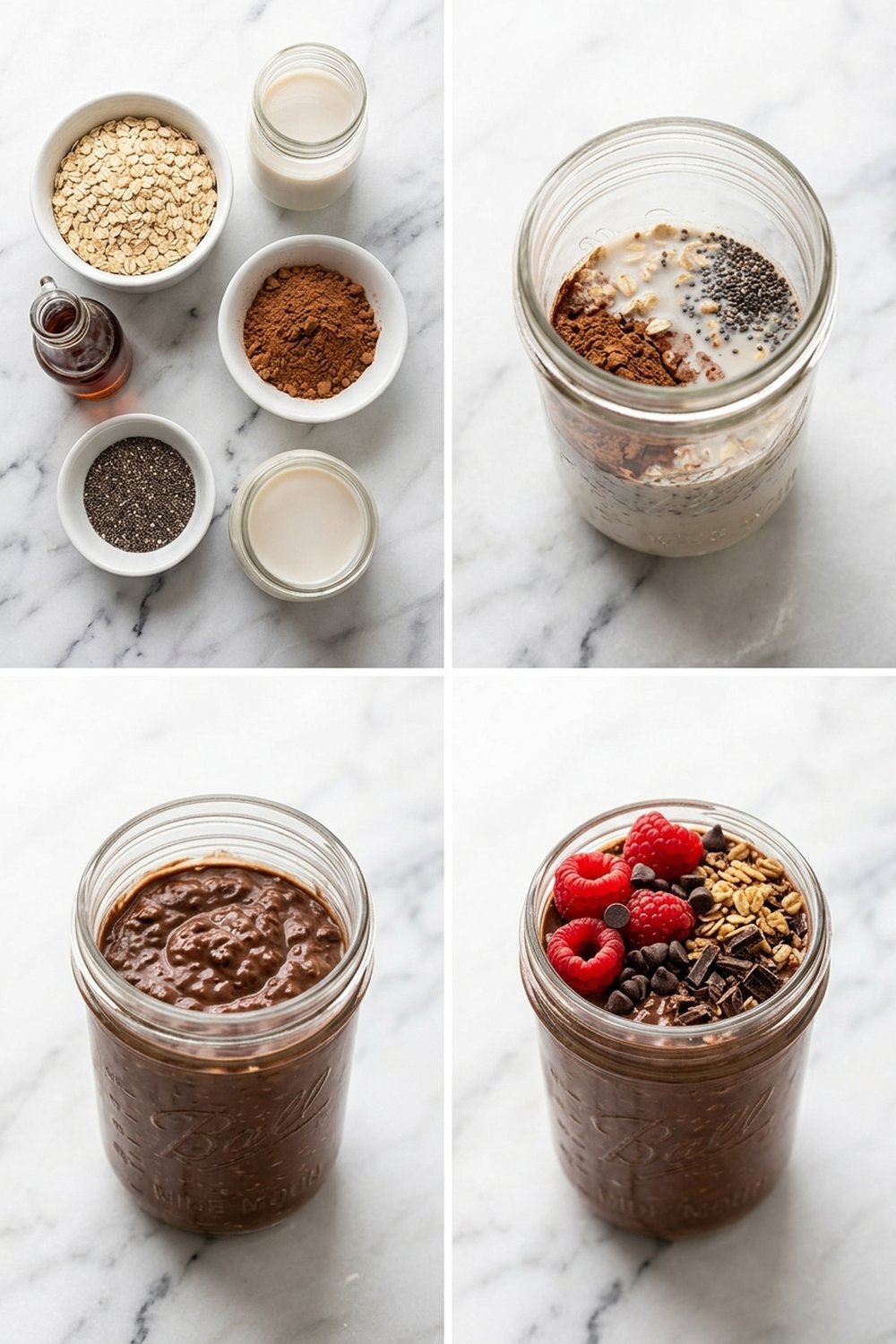 How to make Vegan Chocolate Overnight Oats