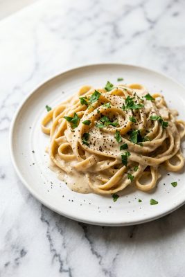 Vegan Creamy Cashew Pasta