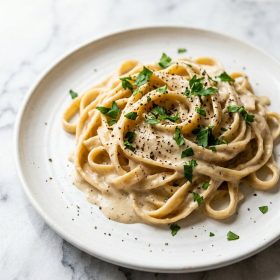 Vegan Creamy Cashew Pasta