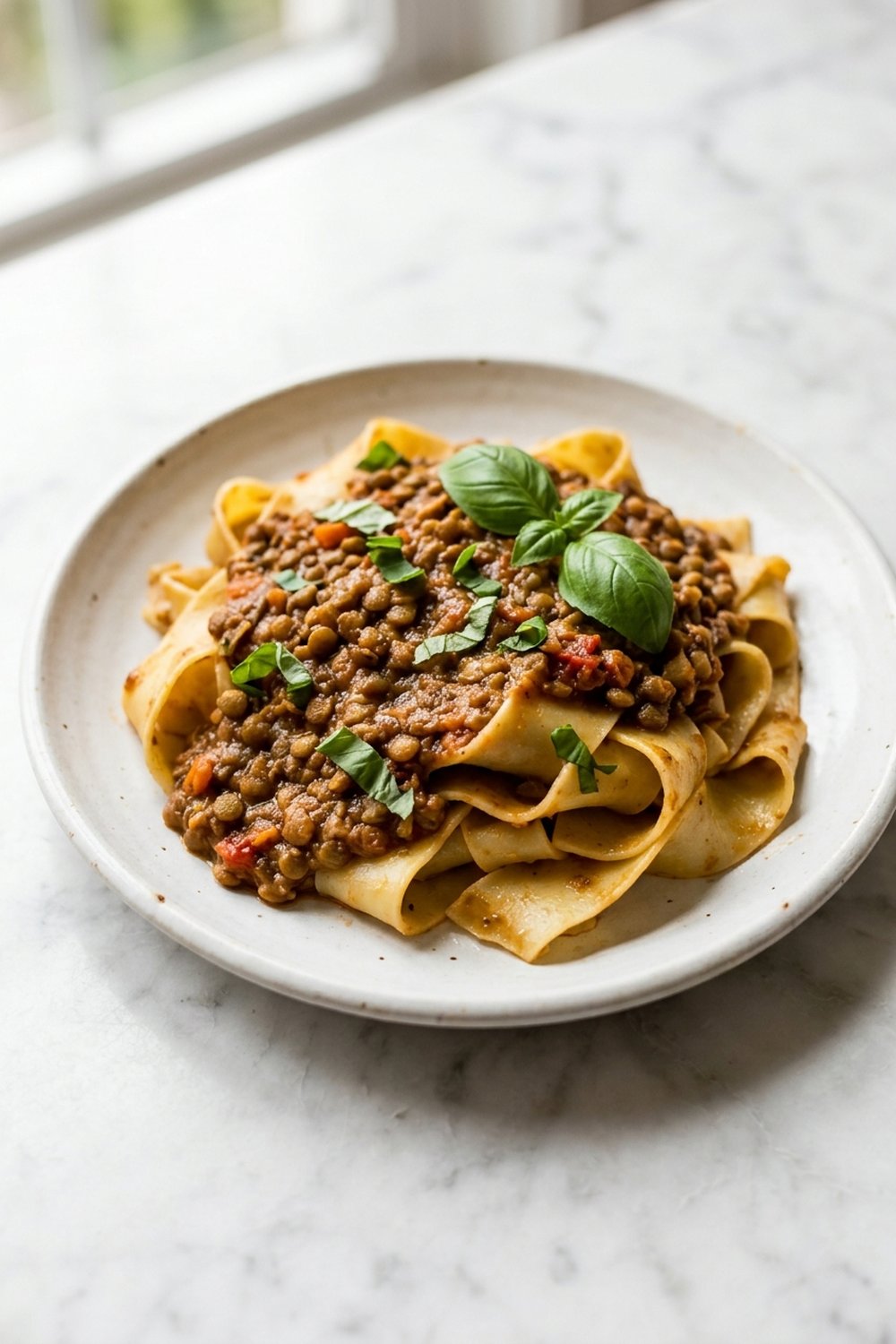 Vegan Lentil Bolognese