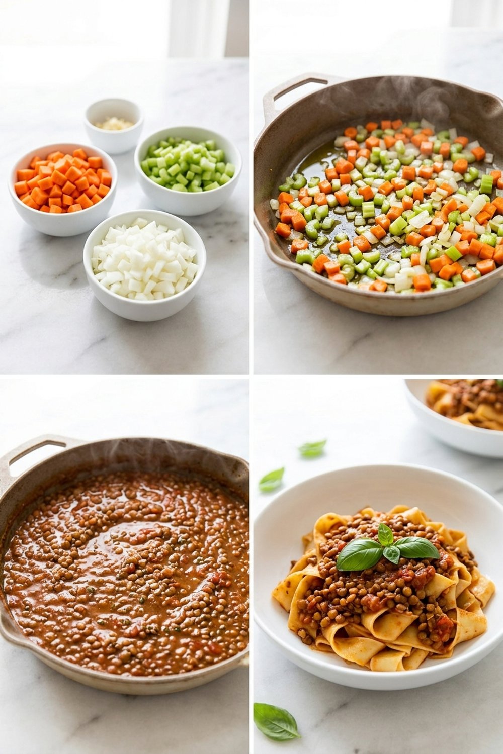 How to make Vegan Lentil Bolognese