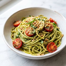 Vegan Pesto Pasta