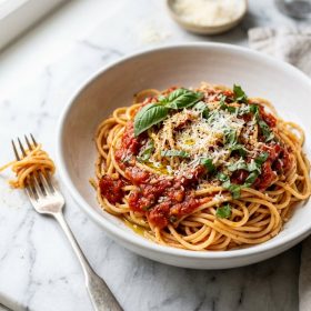Vegan Tomato Basil Pasta