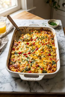 Vegetarian Breakfast Casserole