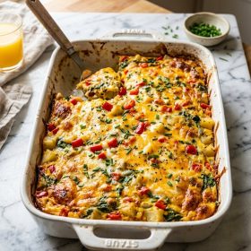 Vegetarian Breakfast Casserole
