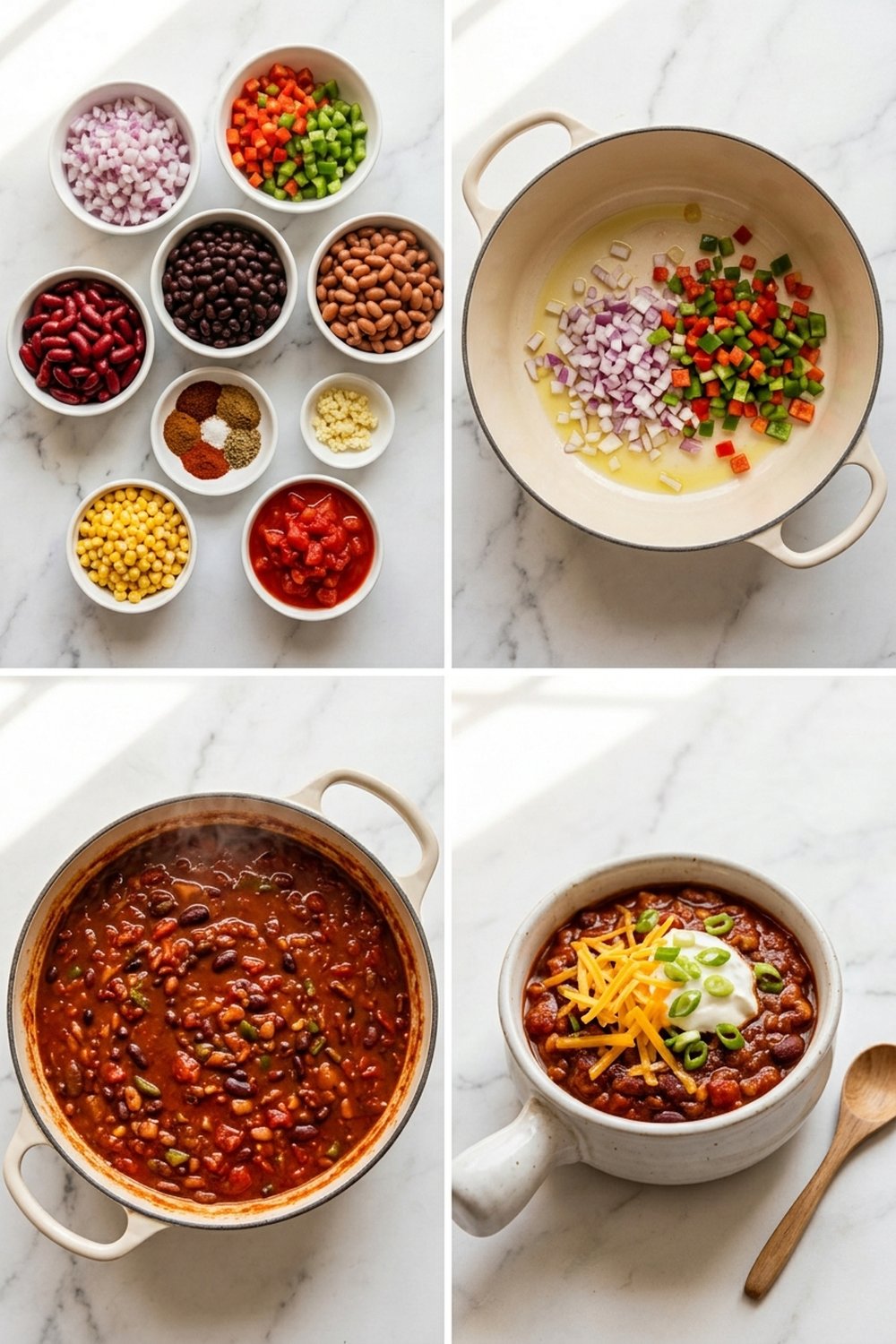How to make Vegetarian Chili