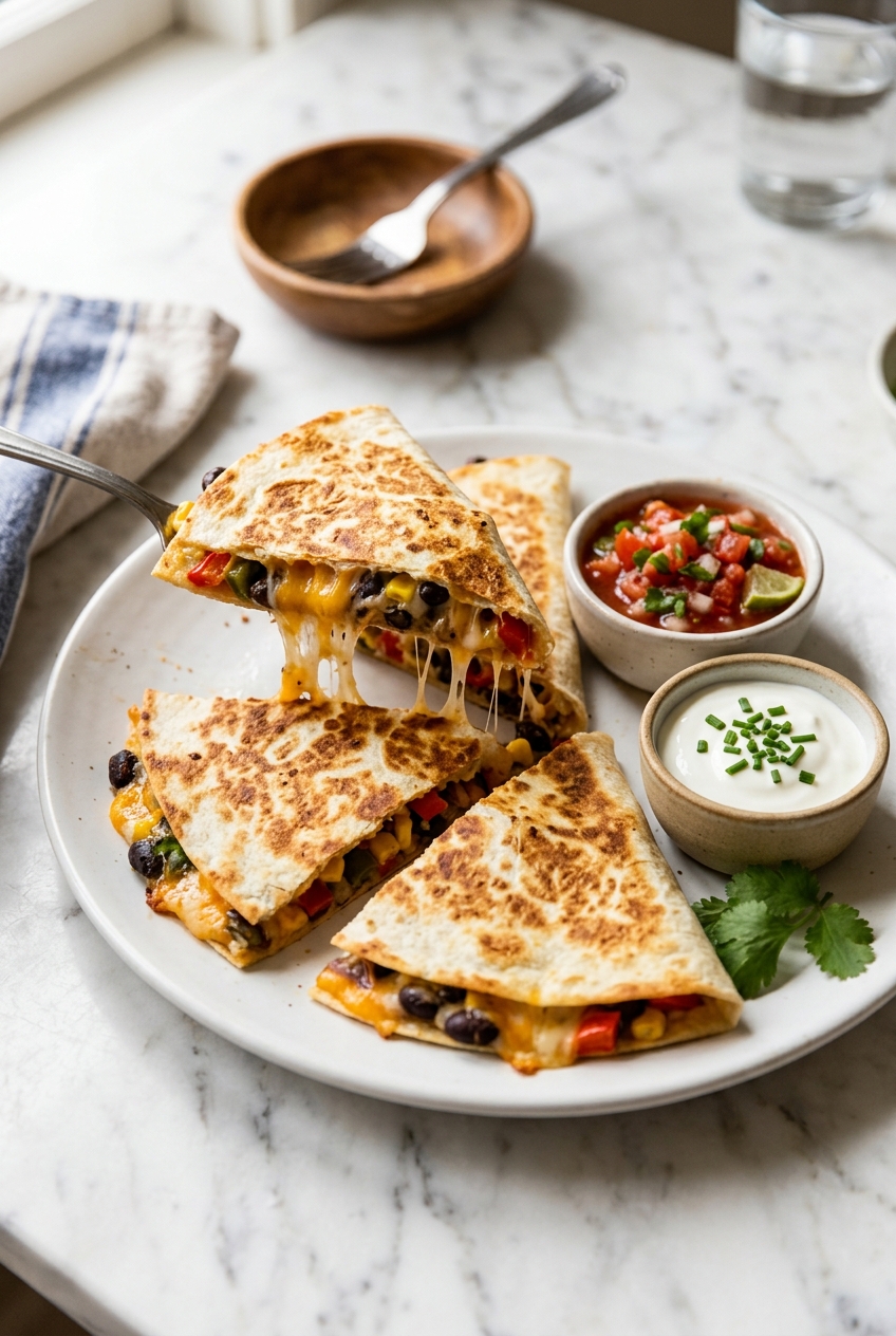 Vegetarian Quesadillas