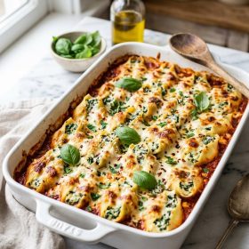 Vegetarian Stuffed Shells