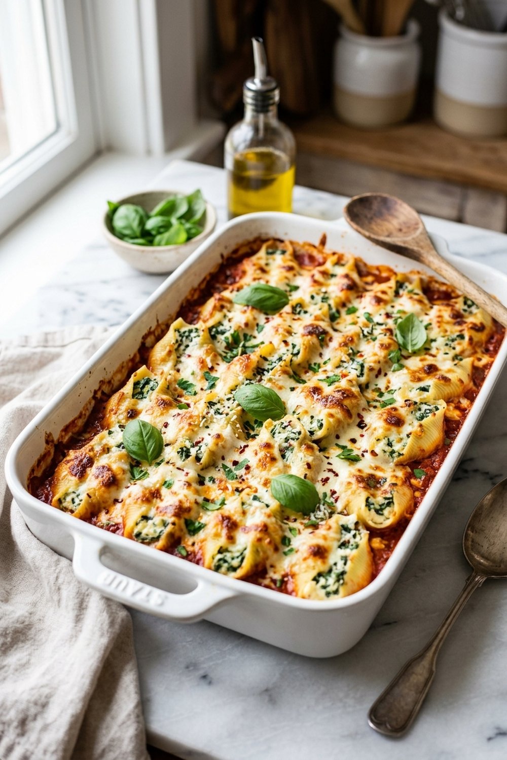 Vegetarian Stuffed Shells