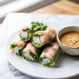 Vietnamese Spring Rolls hero shot