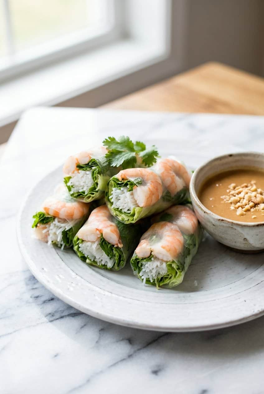 Vietnamese Spring Rolls hero shot