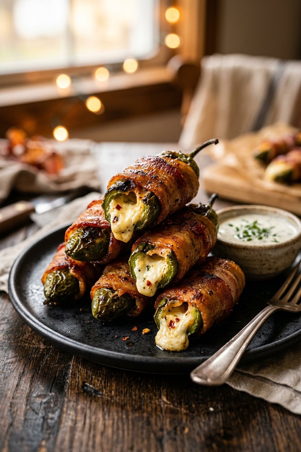 Step by step Bacon Wrapped Jalapeno Poppers