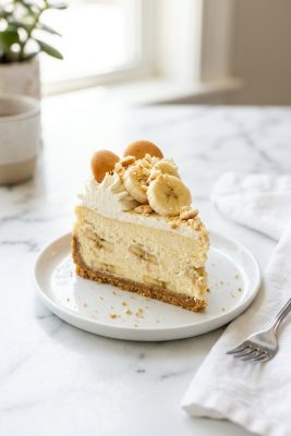 Banana Pudding Cheesecake hero shot