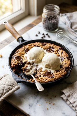 Chocolate Chip Cookie Skillet hero shot