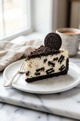 Cookies and Cream Cheesecake hero shot