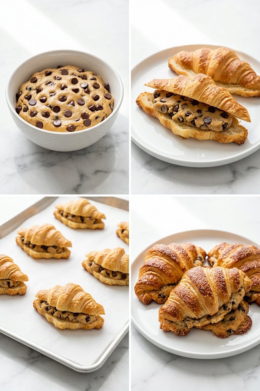 Step by step for Crookies (Croissant Cookies)