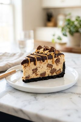 Reese's Peanut Butter Cheesecake hero shot