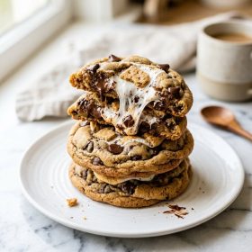 S'mores Stuffed Cookies hero shot